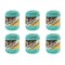 Lily Sugar'N Cream Seabreeze Yarn - 6 Pack of 71g/2.5oz - Cotton - 4 Medium (Worsted) - 120 Yards - Knitting/Crochet